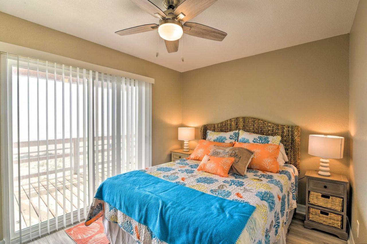 Beachfront Galveston Oasis Balconies, Ocean View! Kültér fotó