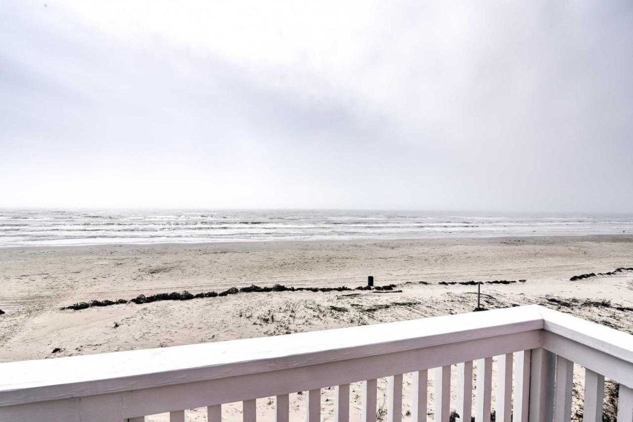 Beachfront Galveston Oasis Balconies, Ocean View! Kültér fotó